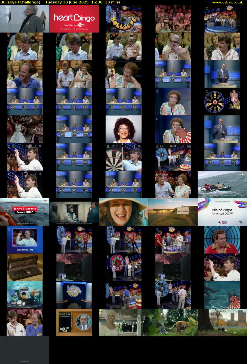Bullseye (Challenge) Tuesday 10 June 2025 15:30 - 16:00