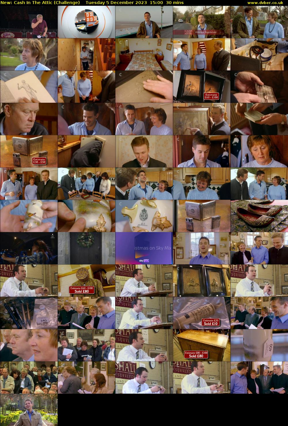 Cash In The Attic (Challenge) Tuesday 5 December 2023 15:00 - 15:30
