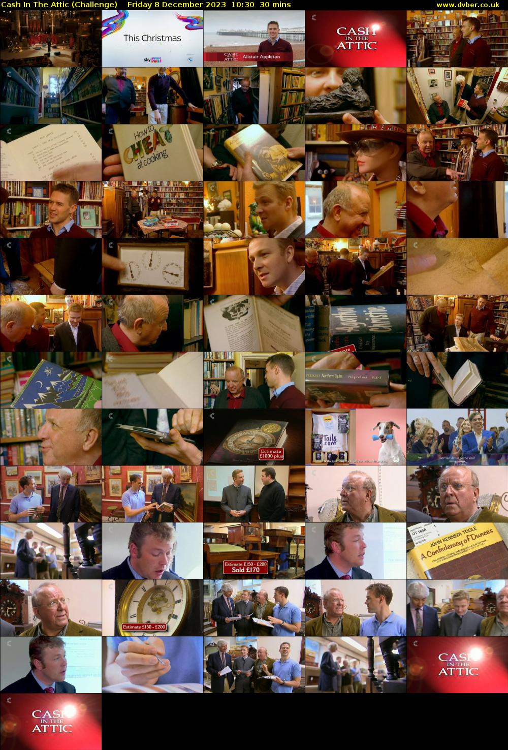Cash In The Attic (Challenge) Friday 8 December 2023 10:30 - 11:00