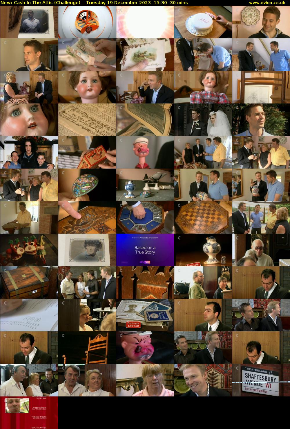 Cash In The Attic (Challenge) Tuesday 19 December 2023 15:30 - 16:00