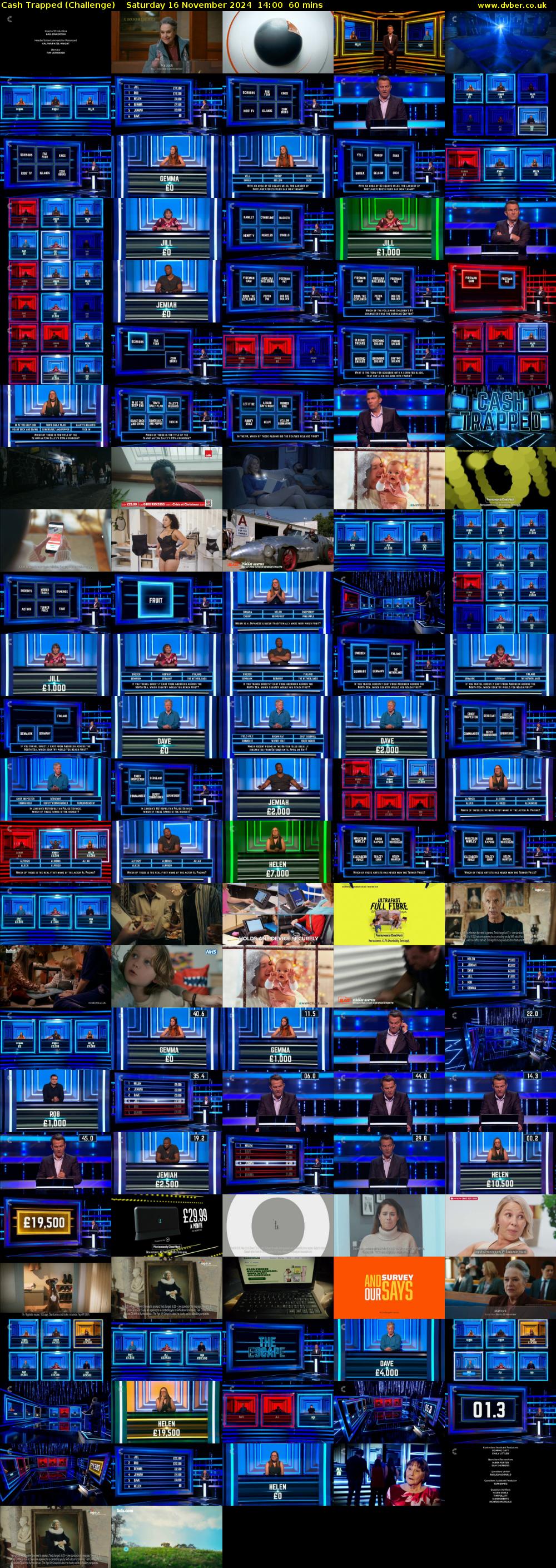 Cash Trapped (Challenge) Saturday 16 November 2024 14:00 - 15:00