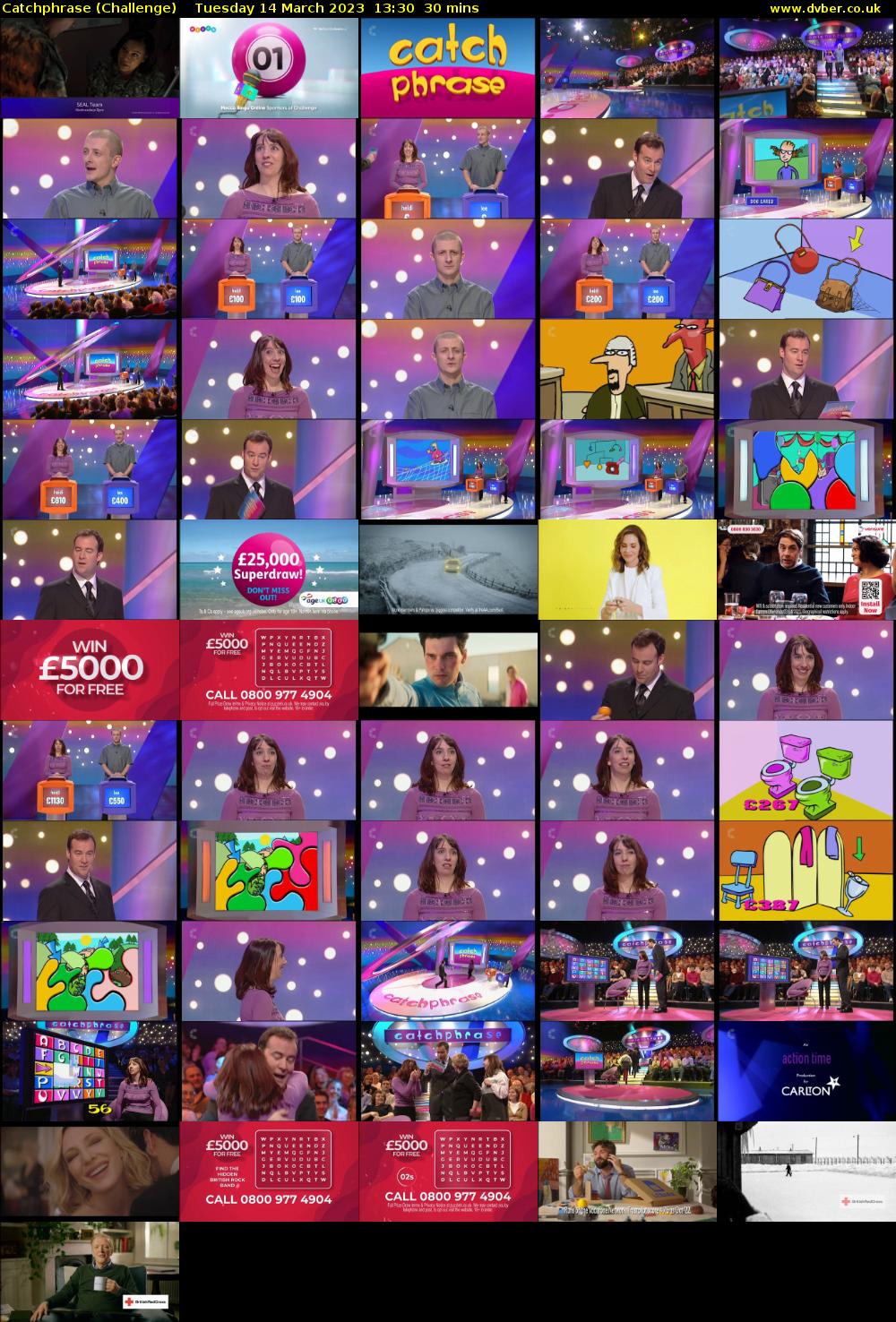 Catchphrase (Challenge) Tuesday 14 March 2023 13:30 - 14:00