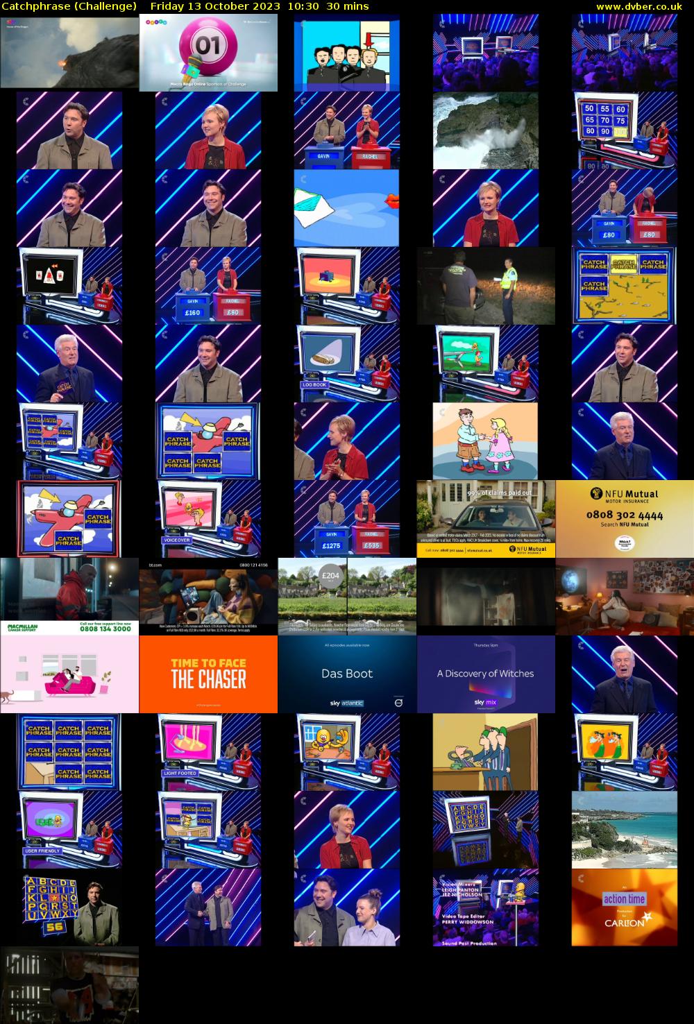 Catchphrase (Challenge) Friday 13 October 2023 10:30 - 11:00