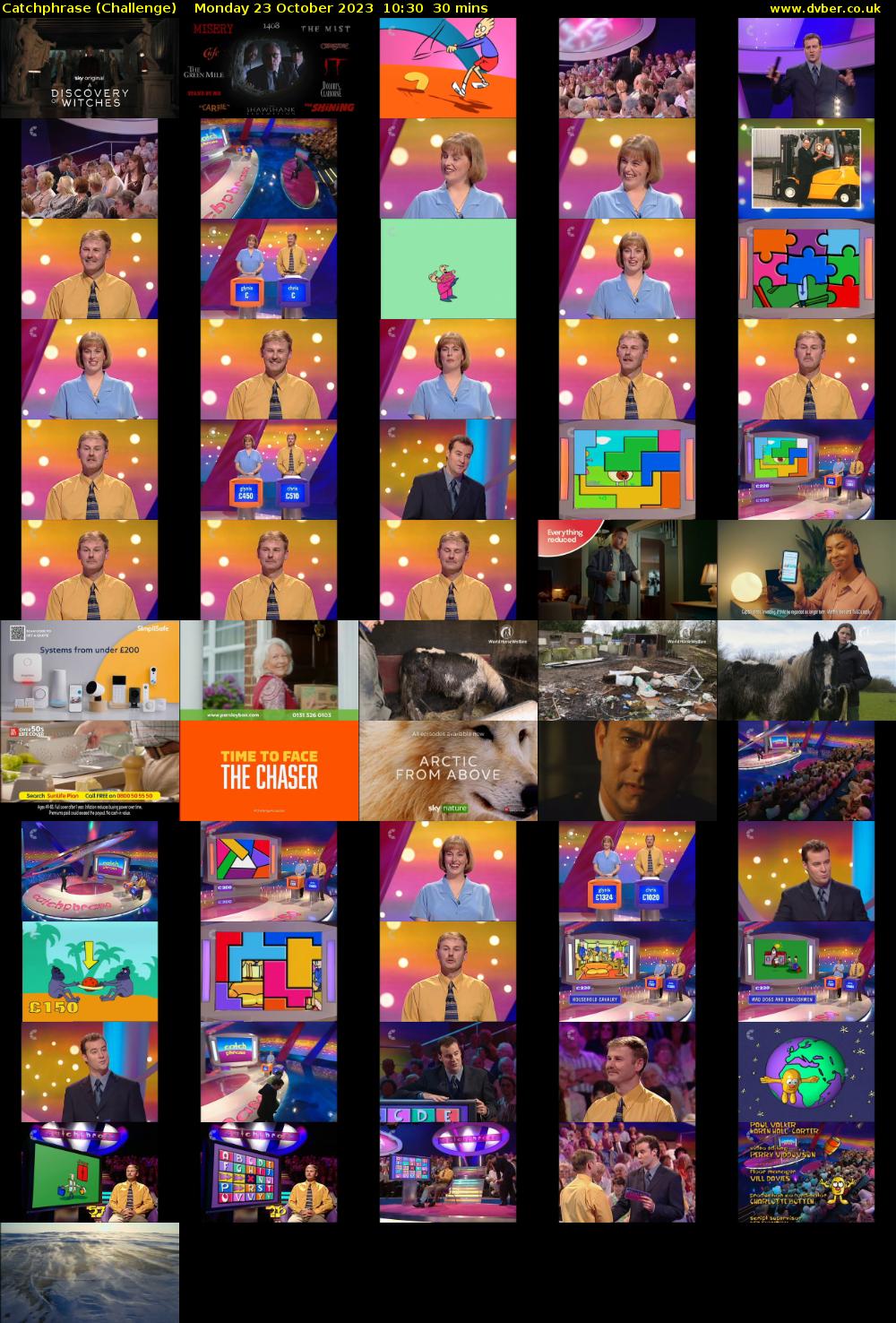 Catchphrase (Challenge) Monday 23 October 2023 10:30 - 11:00