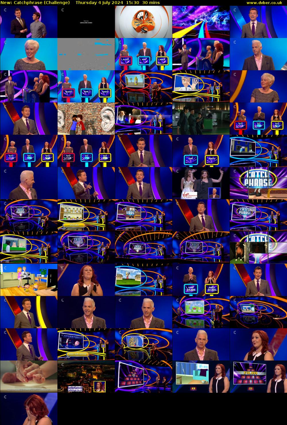 Catchphrase (Challenge) Thursday 4 July 2024 15:30 - 16:00