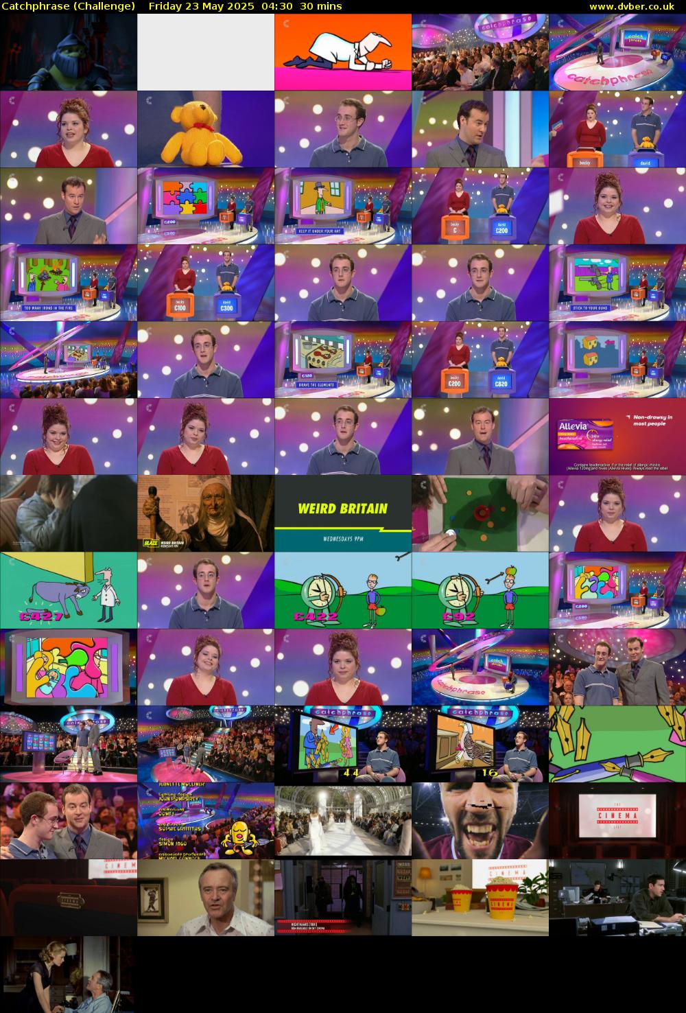 Catchphrase (Challenge) Friday 23 May 2025 04:30 - 05:00