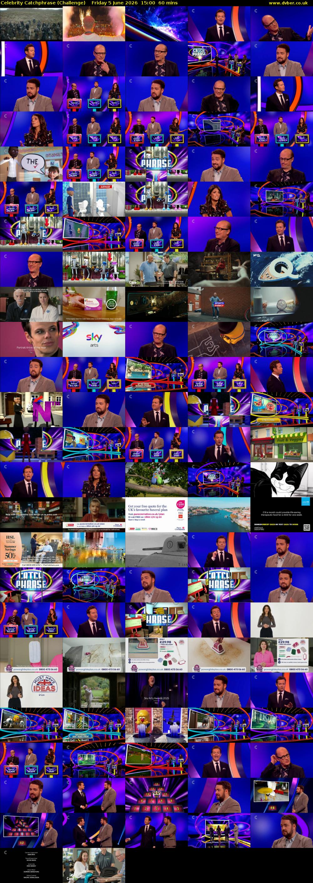 Celebrity Catchphrase (Challenge) Friday 5 June 2026 15:00 - 16:00