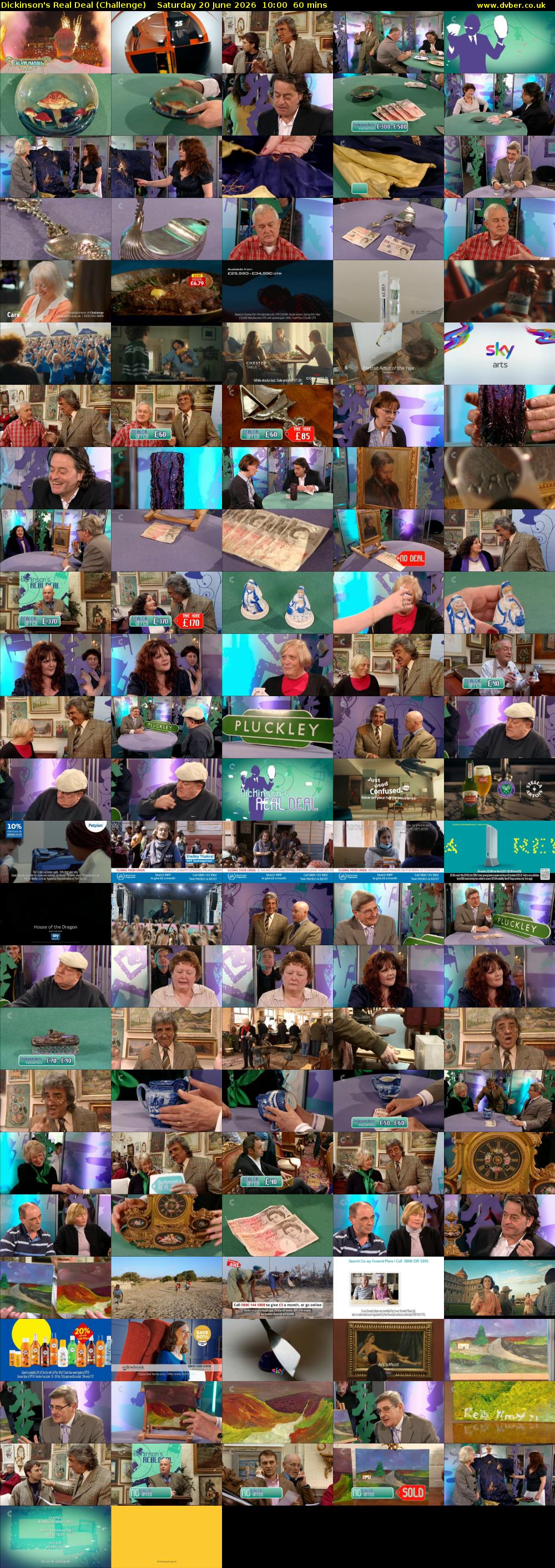 Dickinson's Real Deal (Challenge) Saturday 20 June 2026 10:00 - 11:00