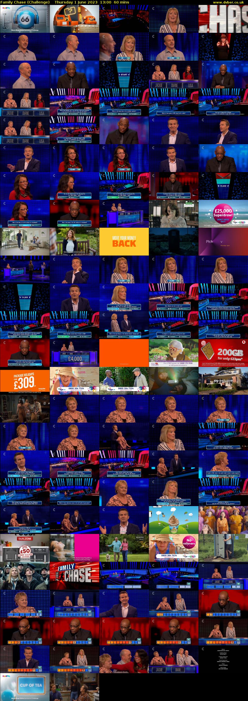 Family Chase (Challenge) Thursday 1 June 2023 13:00 - 14:00