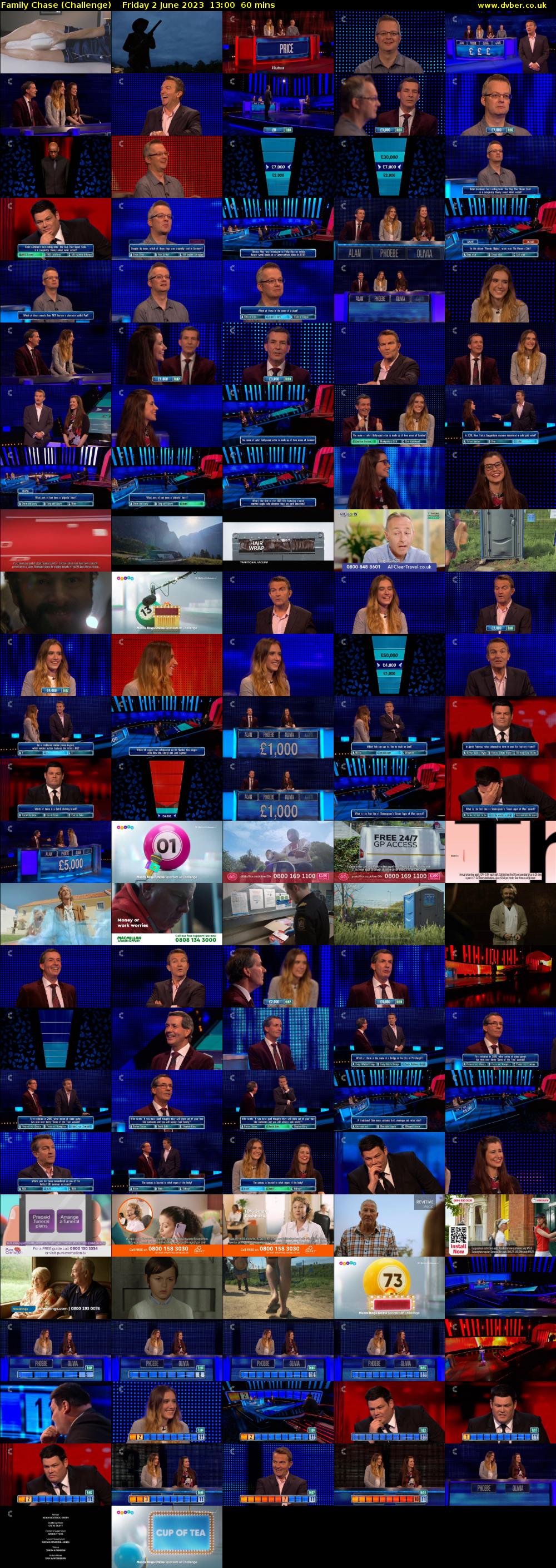 Family Chase (Challenge) Friday 2 June 2023 13:00 - 14:00