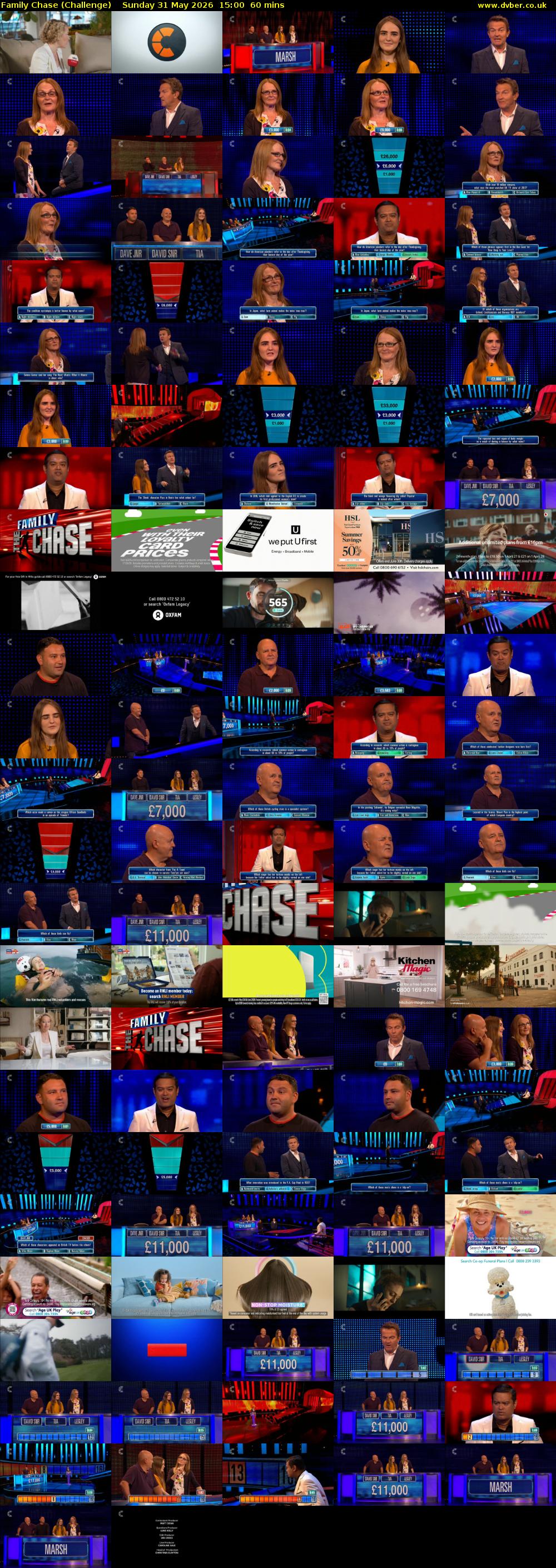 Family Chase (Challenge) Sunday 31 May 2026 15:00 - 16:00