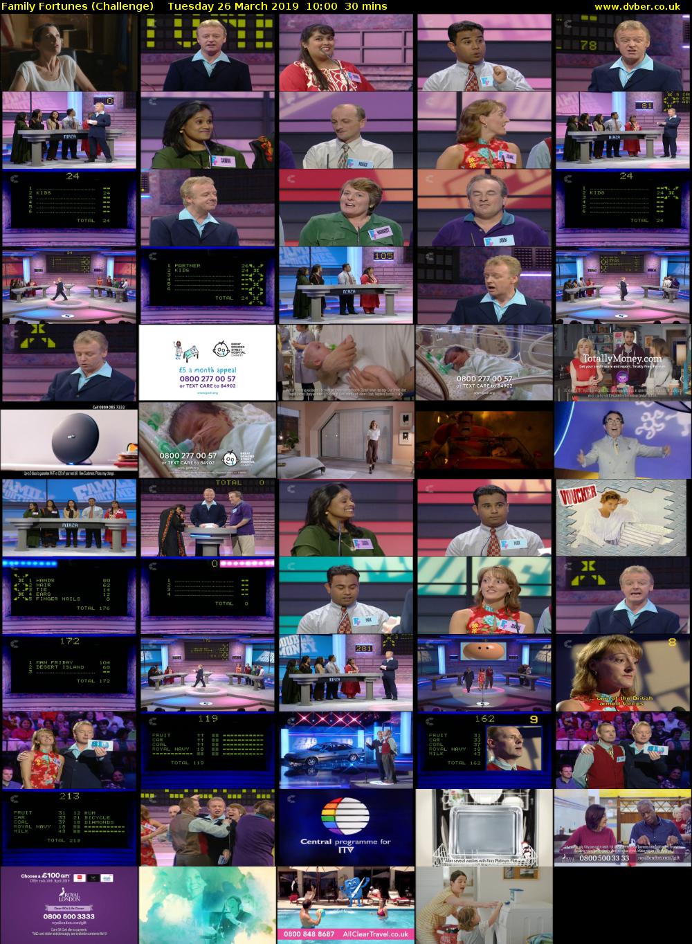 Family Fortunes Challenge 2019 03 26 1000 Family Fortunes Challenge 2019 03 26 1000