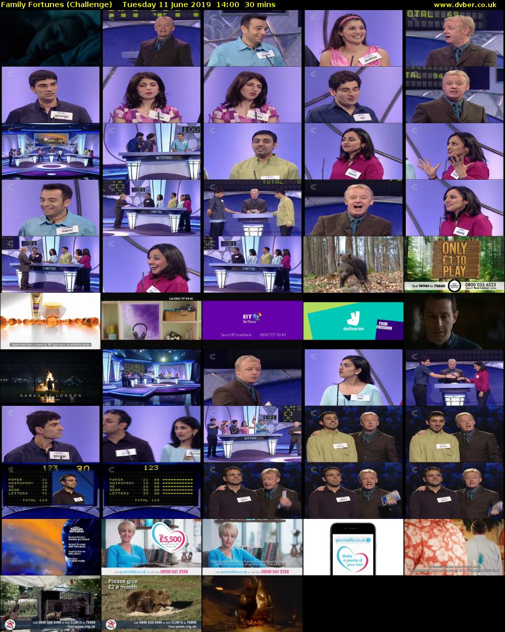 Family Fortunes Challenge 2019 06 11 1400 Family Fortunes Challenge 2019 06 11 1400