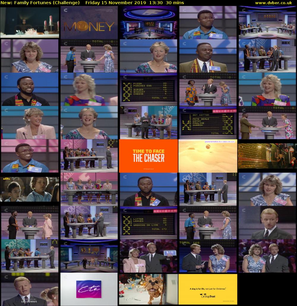 Family Fortunes Challenge 2019 11 15 1330 Family Fortunes Challenge 2019 11 15 1330