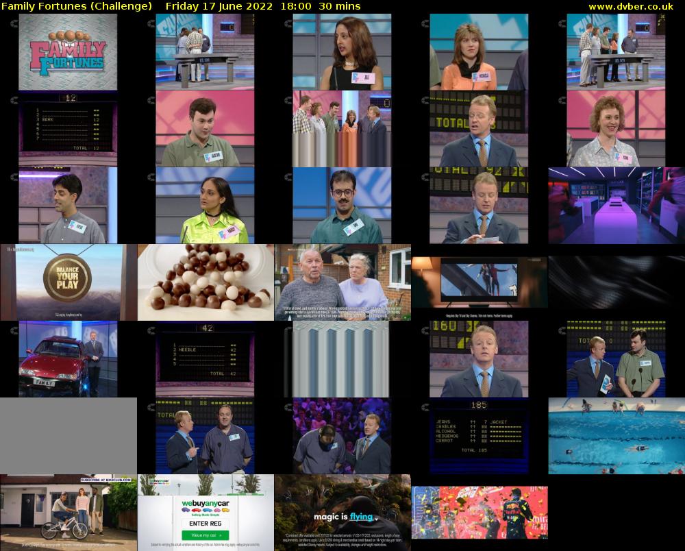 Family fortunes challenge 2022 06 17 1800