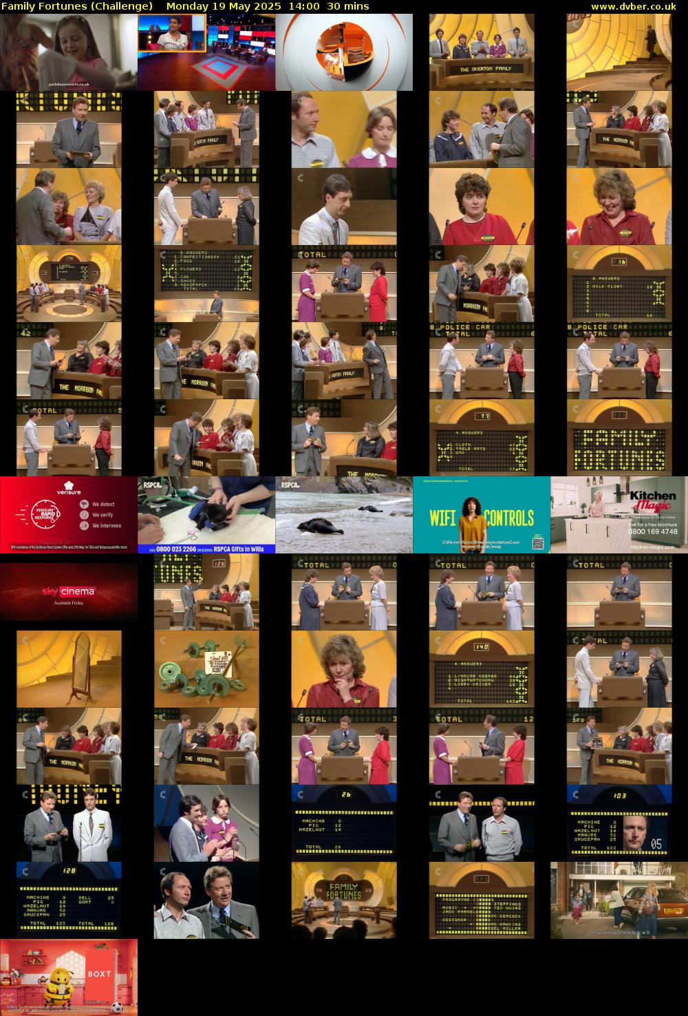 Family Fortunes (Challenge) Monday 19 May 2025 14:00 - 14:30