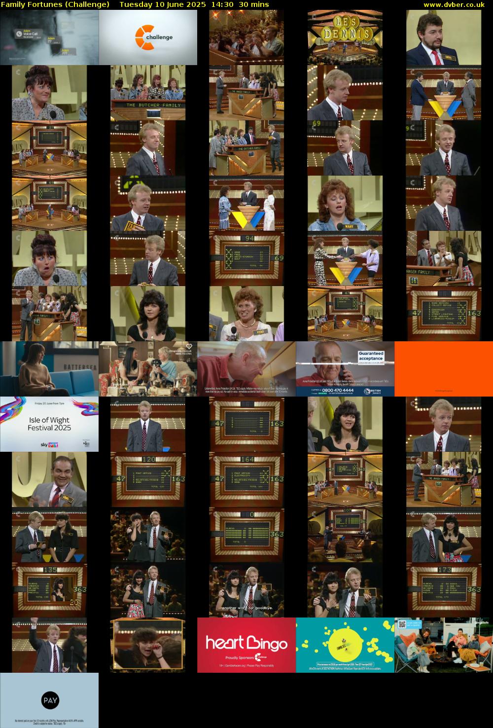 Family Fortunes (Challenge) Tuesday 10 June 2025 14:30 - 15:00