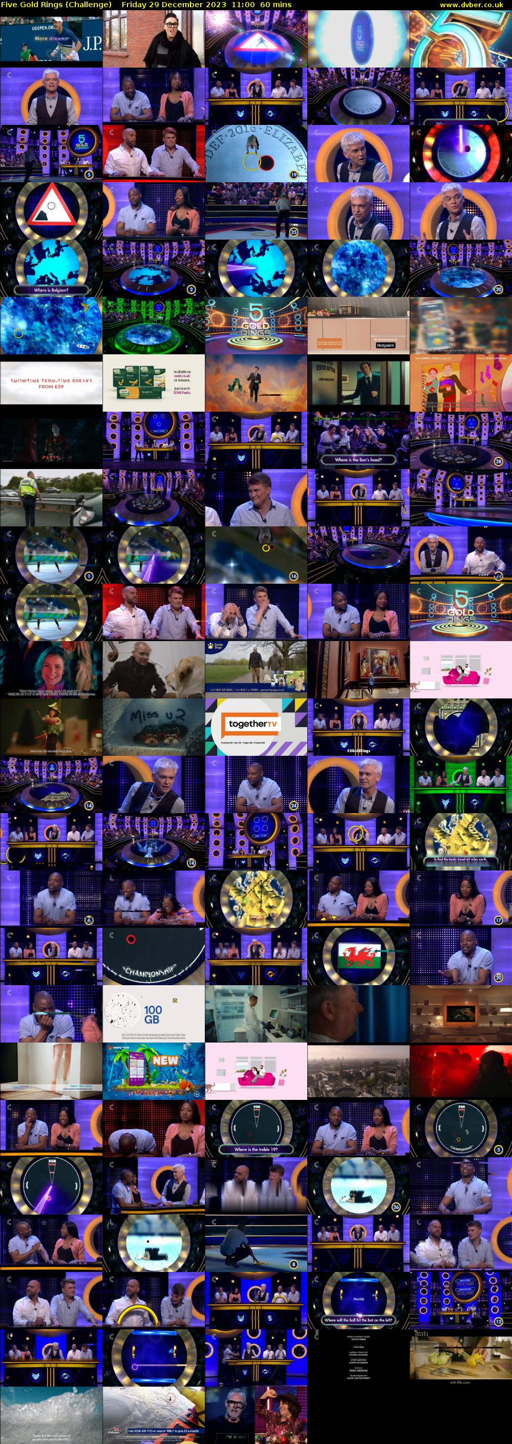 Five Gold Rings (Challenge) Friday 29 December 2023 11:00 - 12:00