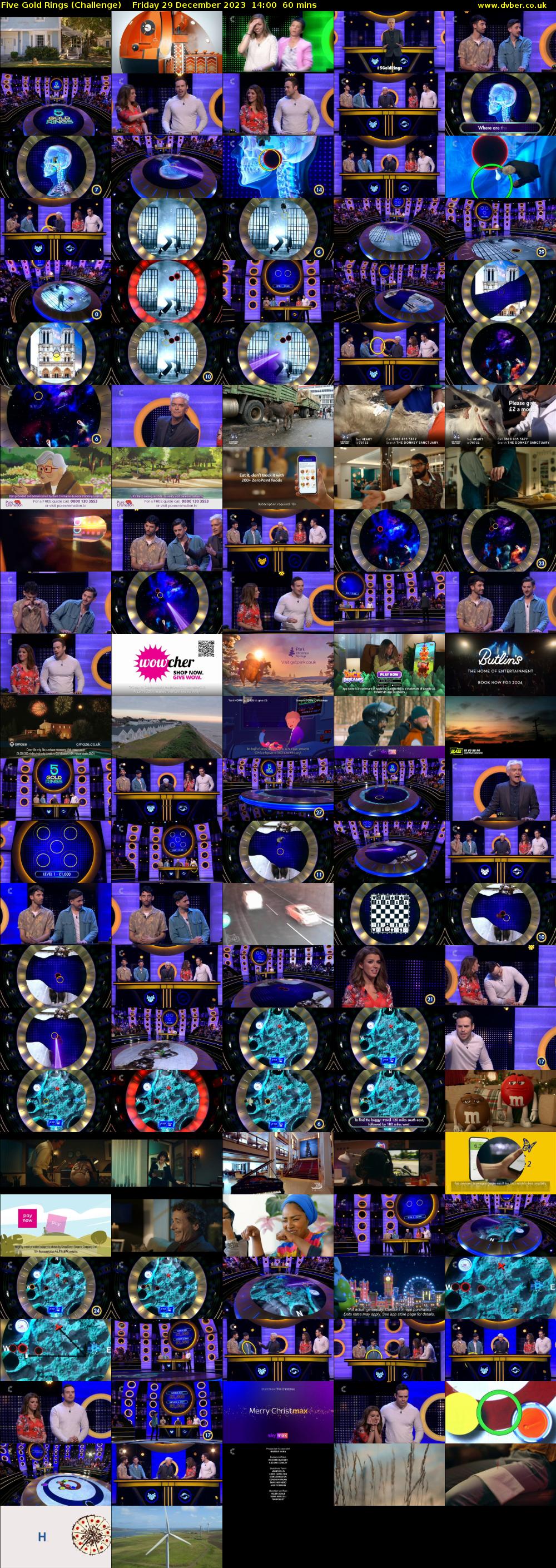 Five Gold Rings (Challenge) Friday 29 December 2023 14:00 - 15:00