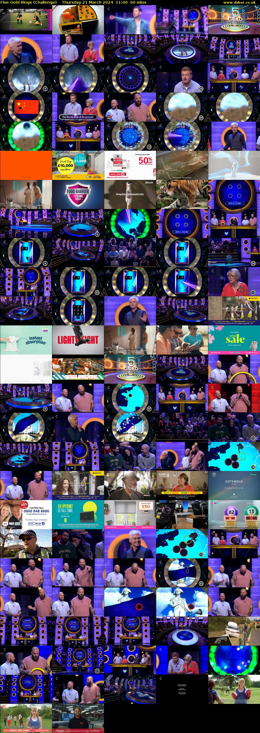Five Gold Rings (Challenge) Thursday 21 March 2024 11:00 - 12:00
