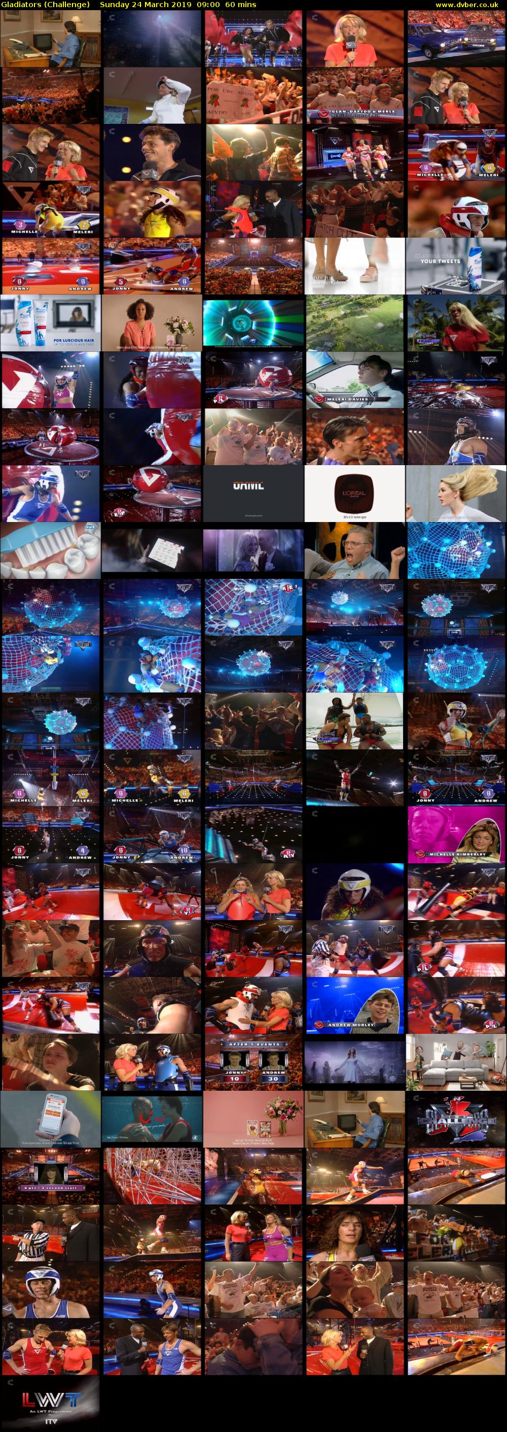 Gladiators (Challenge) Sunday 24 March 2019 09:00 - 10:00