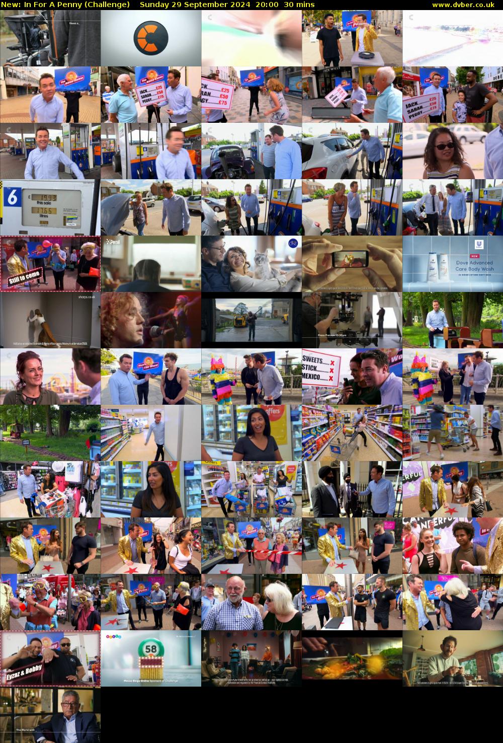 In For A Penny (Challenge) Sunday 29 September 2024 20:00 - 20:30