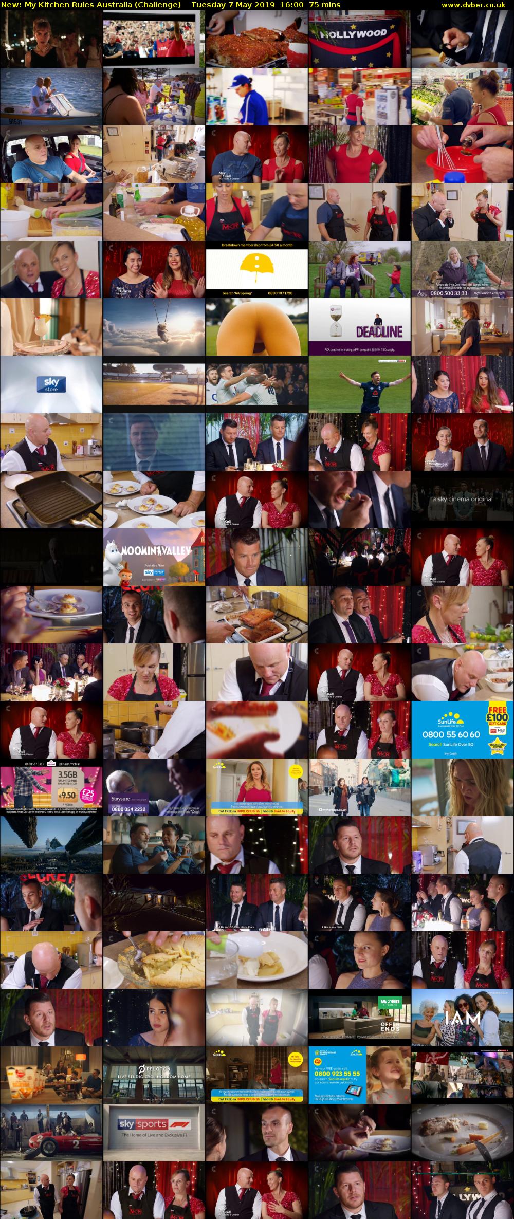 My Kitchen Rules Australia (Challenge) Tuesday 7 May 2019 16:00 - 17:15