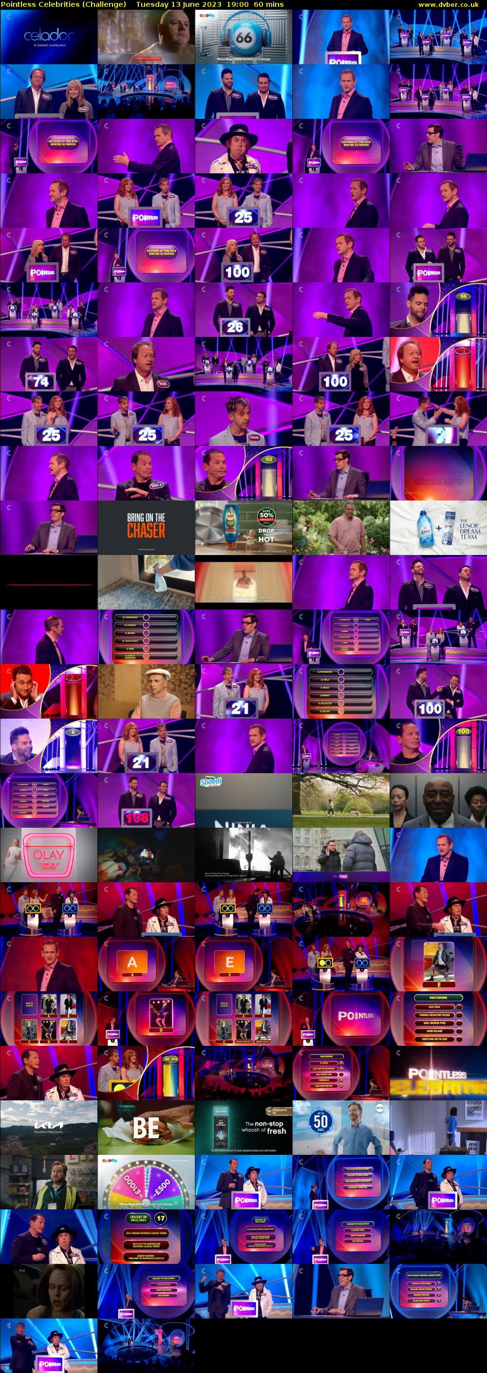 Pointless Celebrities (Challenge) Tuesday 13 June 2023 19:00 - 20:00