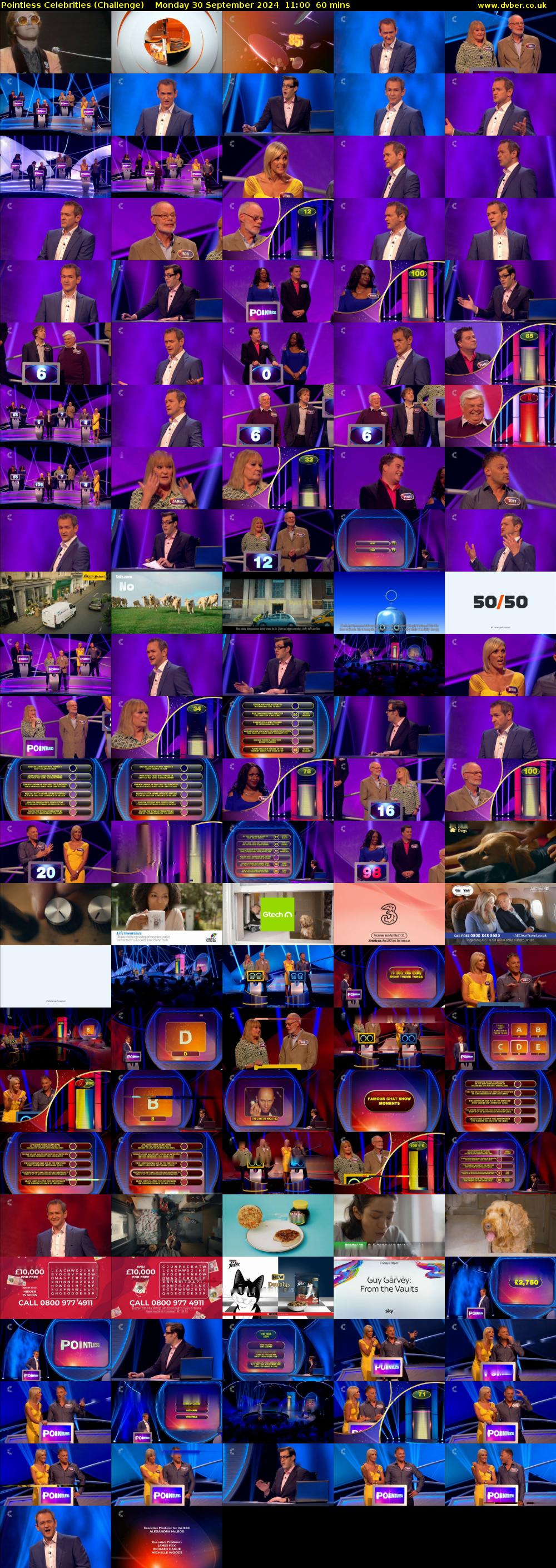 Pointless Celebrities (Challenge) Monday 30 September 2024 11:00 - 12:00