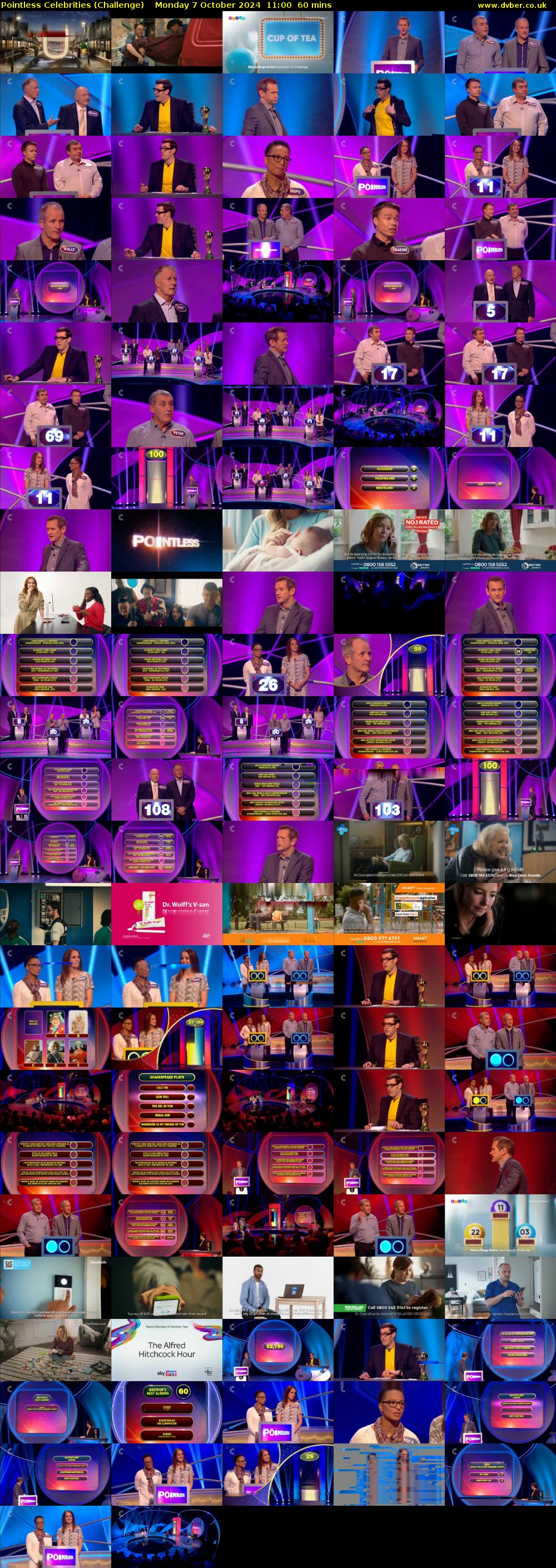 Pointless Celebrities (Challenge) Monday 7 October 2024 11:00 - 12:00