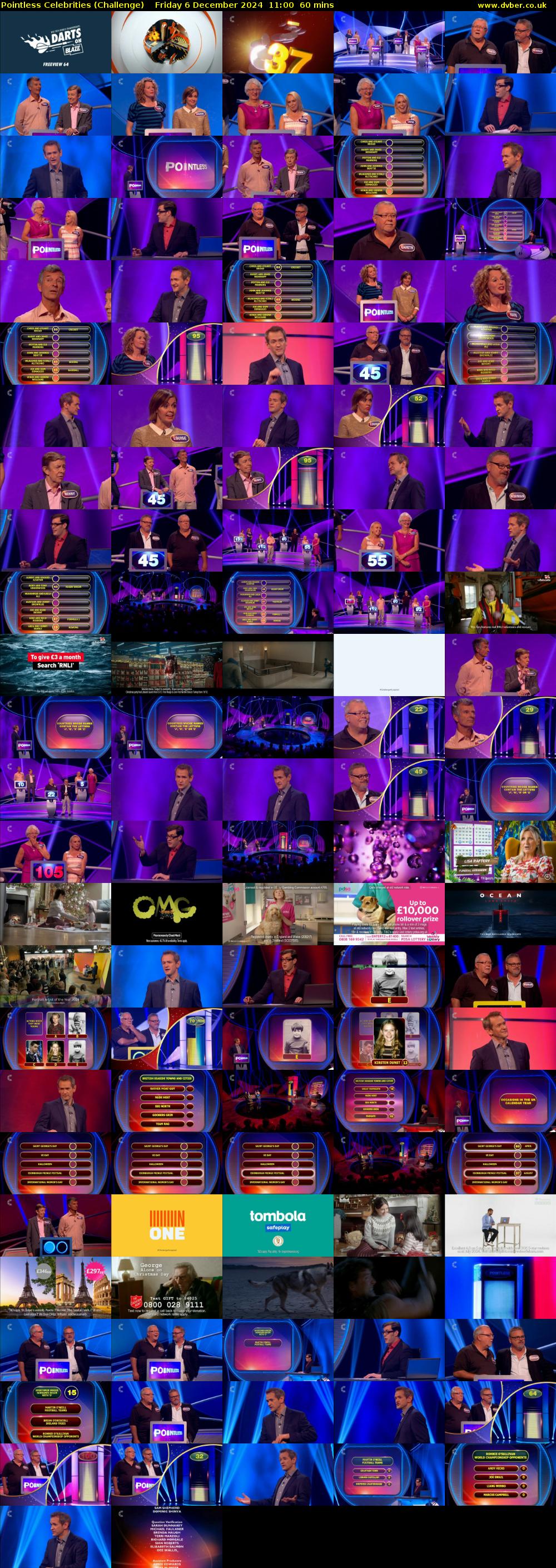 Pointless Celebrities (Challenge) Friday 6 December 2024 11:00 - 12:00