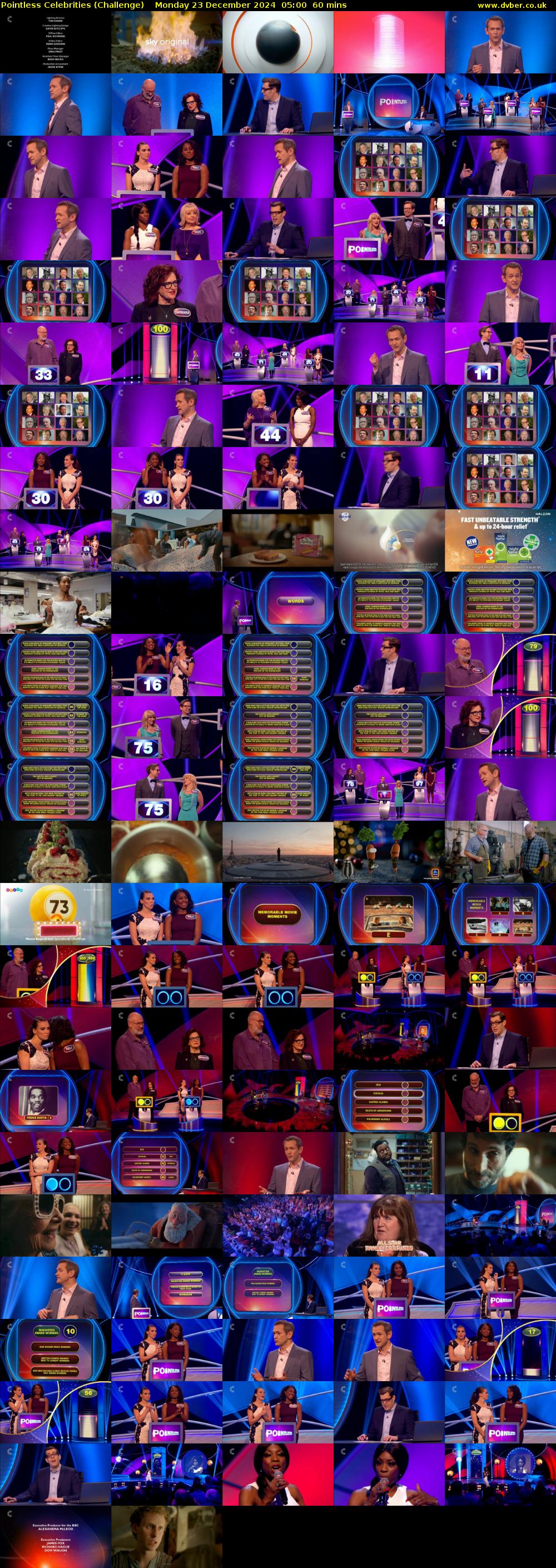 Pointless Celebrities (Challenge) Monday 23 December 2024 05:00 - 06:00