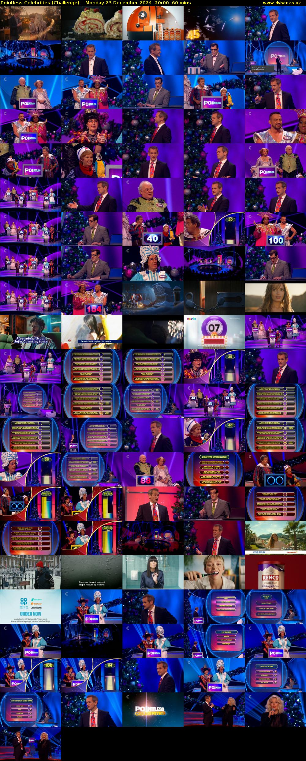 Pointless Celebrities (Challenge) Monday 23 December 2024 20:00 - 21:00