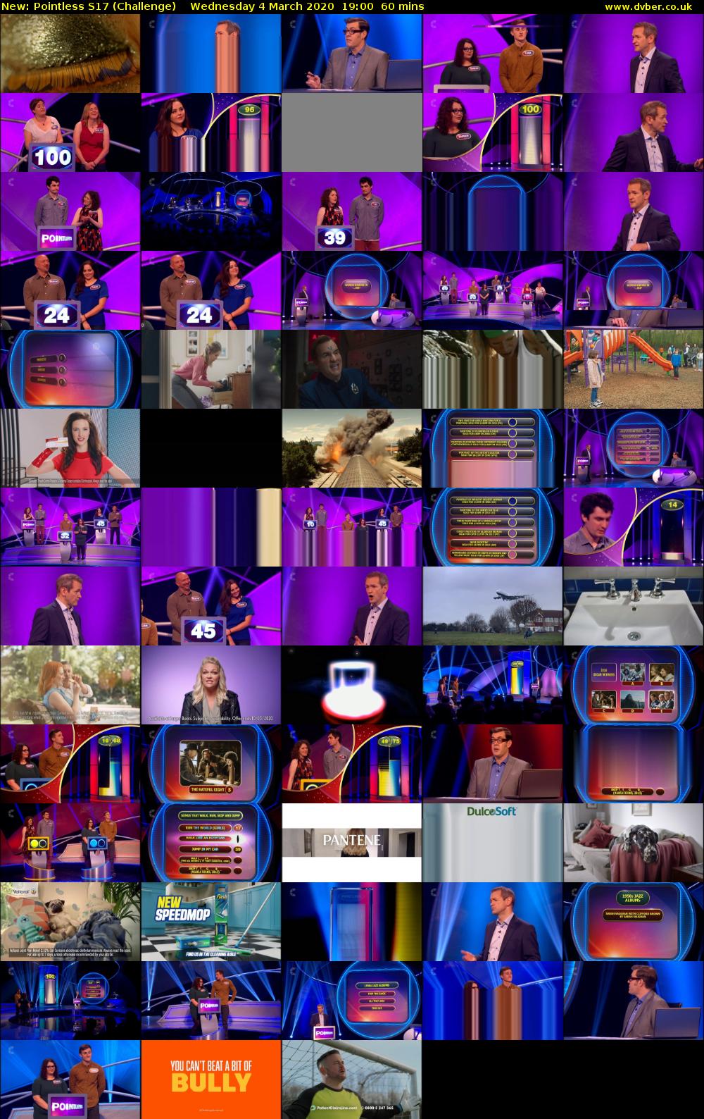 Pointless S17 (Challenge) Wednesday 4 March 2020 19:00 - 20:00