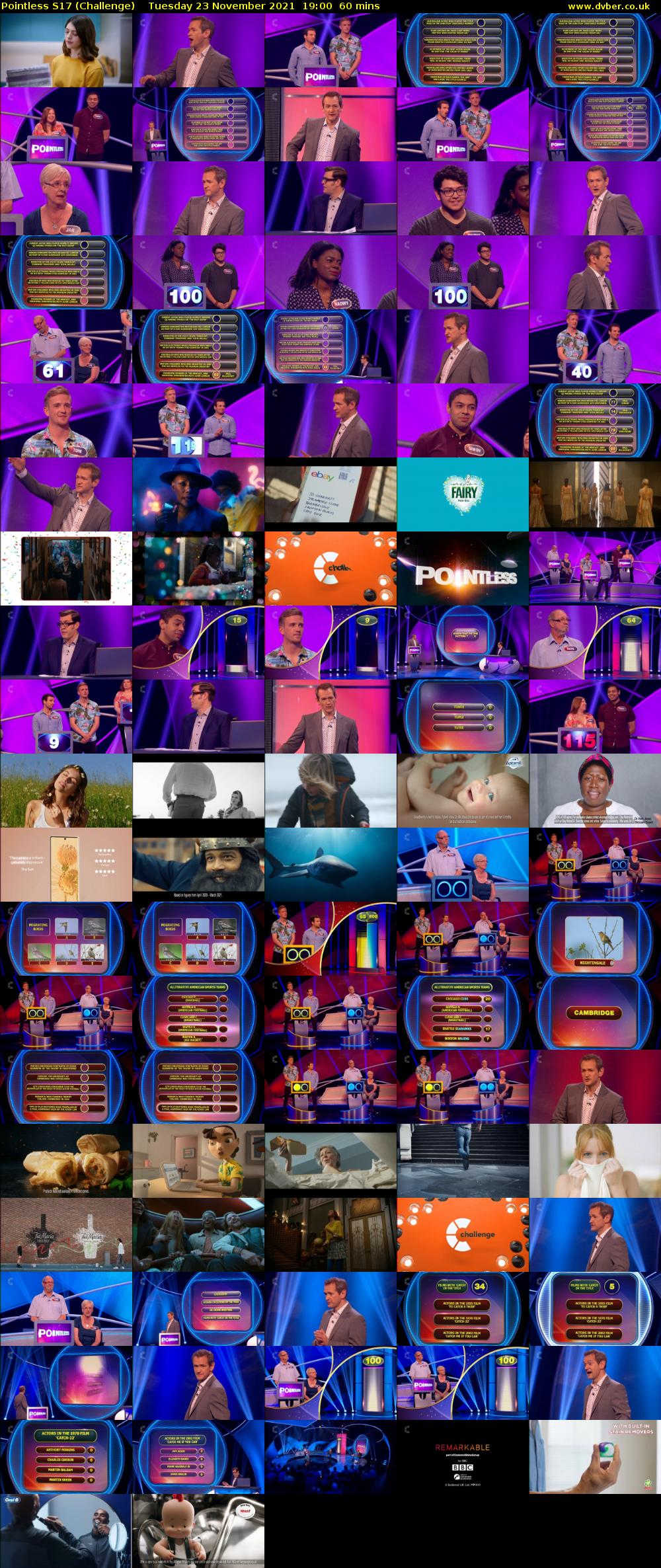 Pointless S17 (Challenge) Tuesday 23 November 2021 19:00 - 20:00