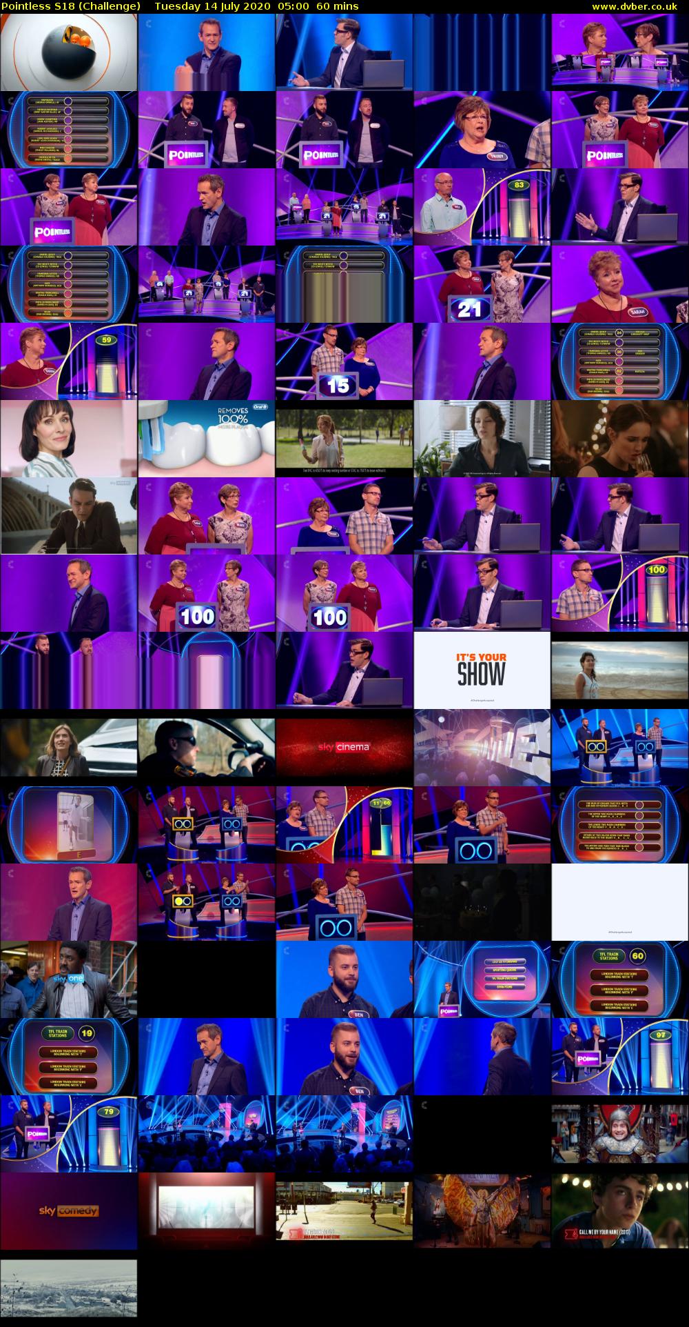 Pointless S18 (Challenge) Tuesday 14 July 2020 05:00 - 06:00