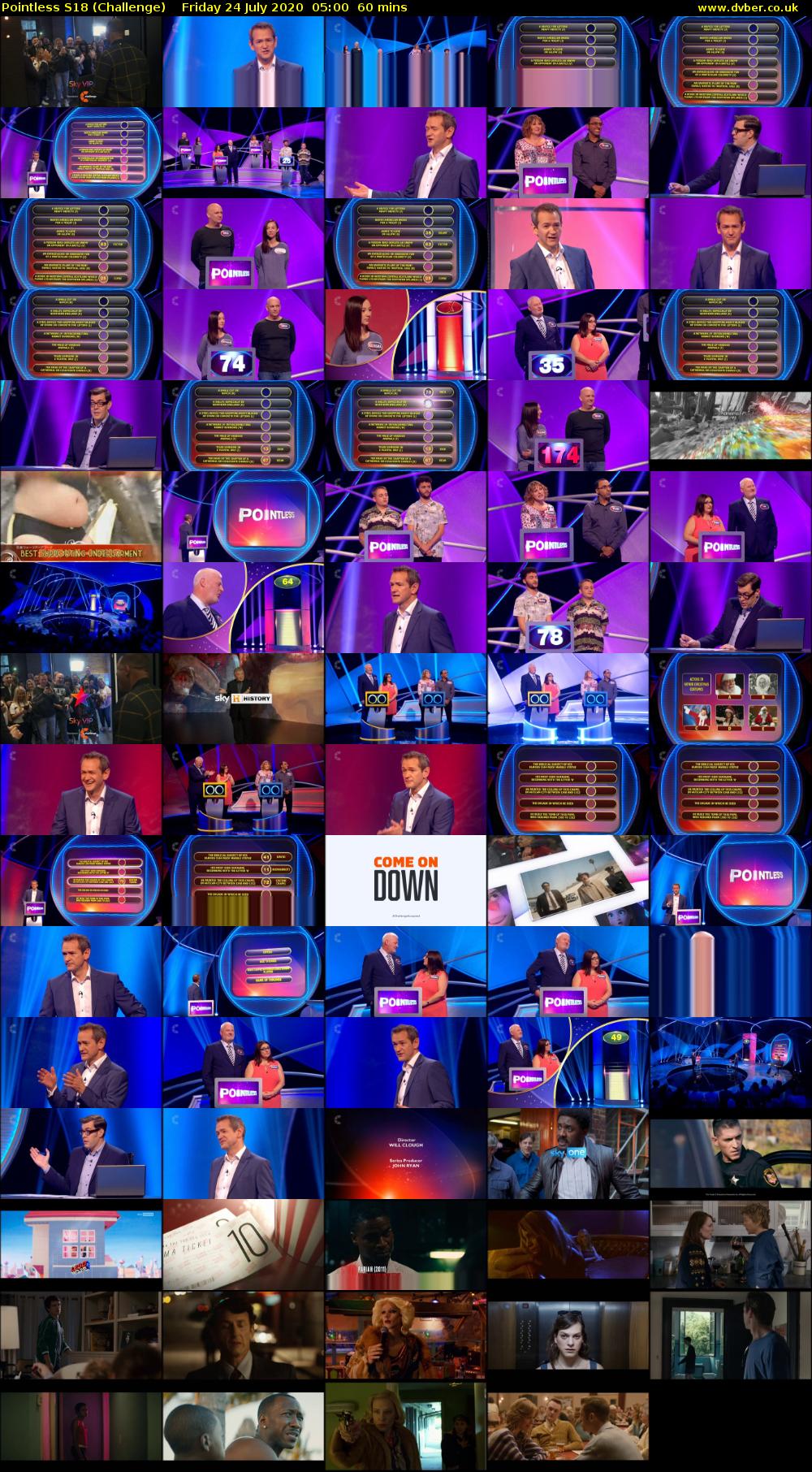 Pointless S18 (Challenge) Friday 24 July 2020 05:00 - 06:00