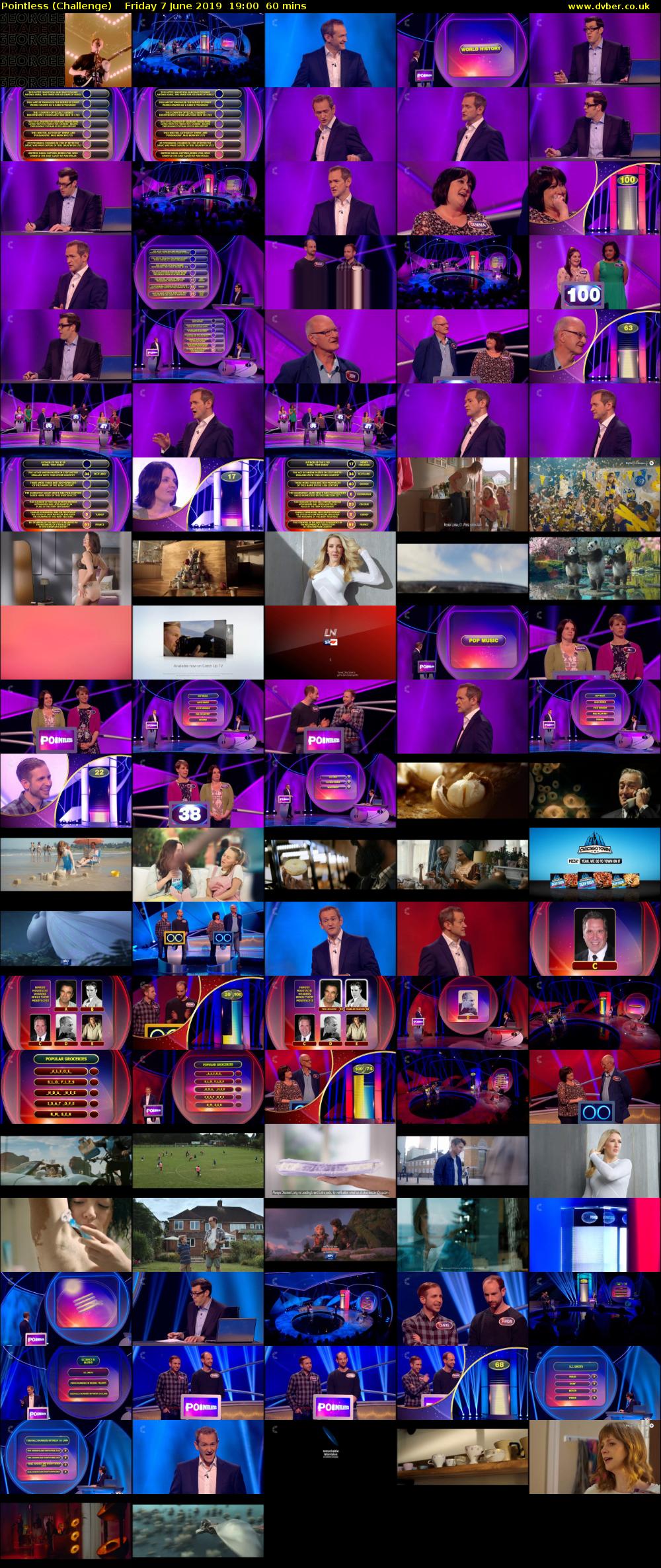 Pointless (Challenge) Friday 7 June 2019 19:00 - 20:00