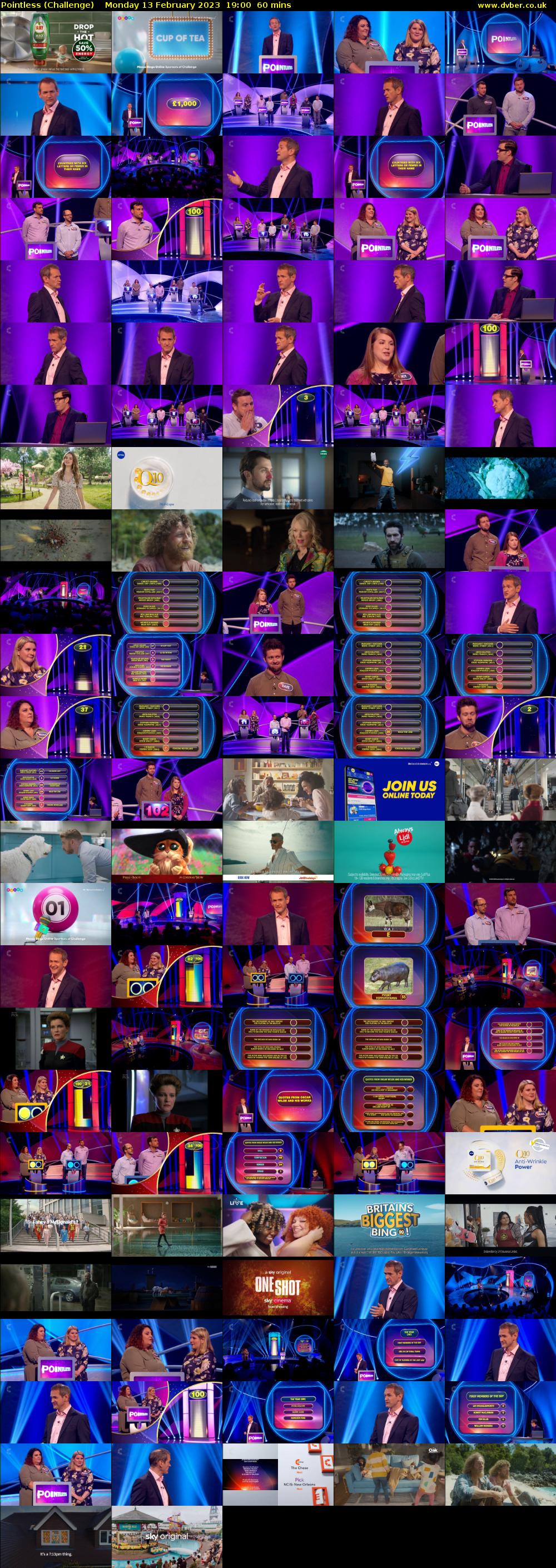 Pointless (Challenge) Monday 13 February 2023 19:00 - 20:00