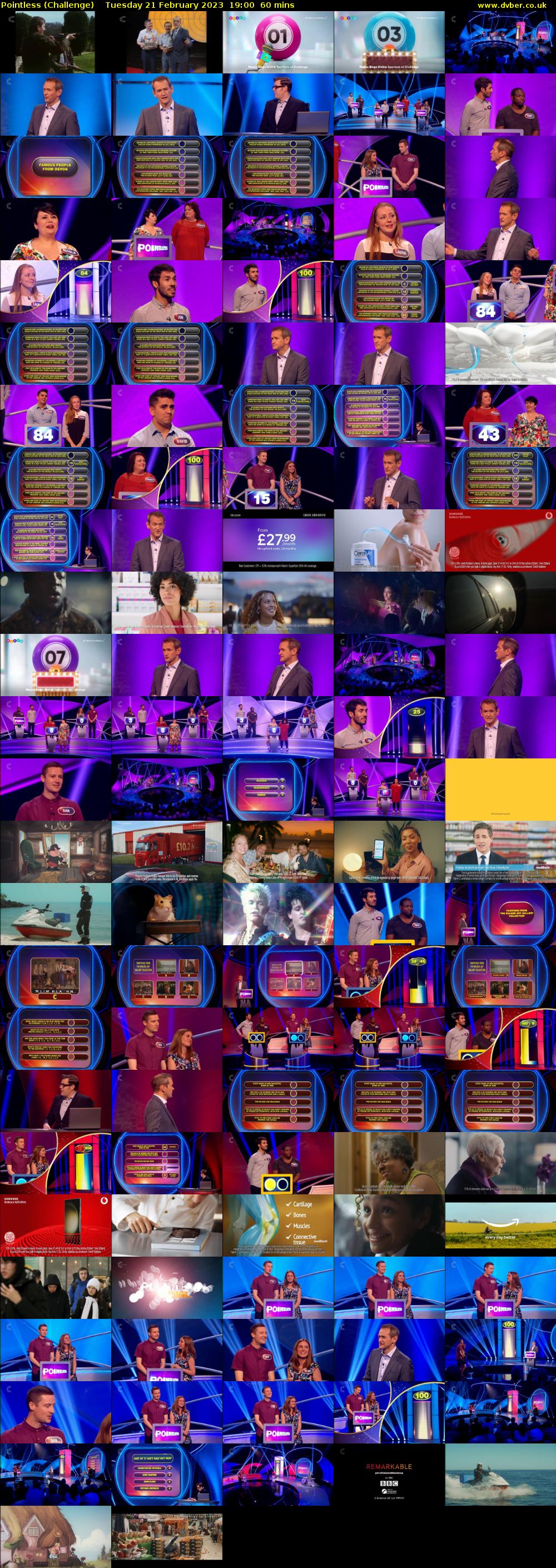 Pointless (Challenge) Tuesday 21 February 2023 19:00 - 20:00