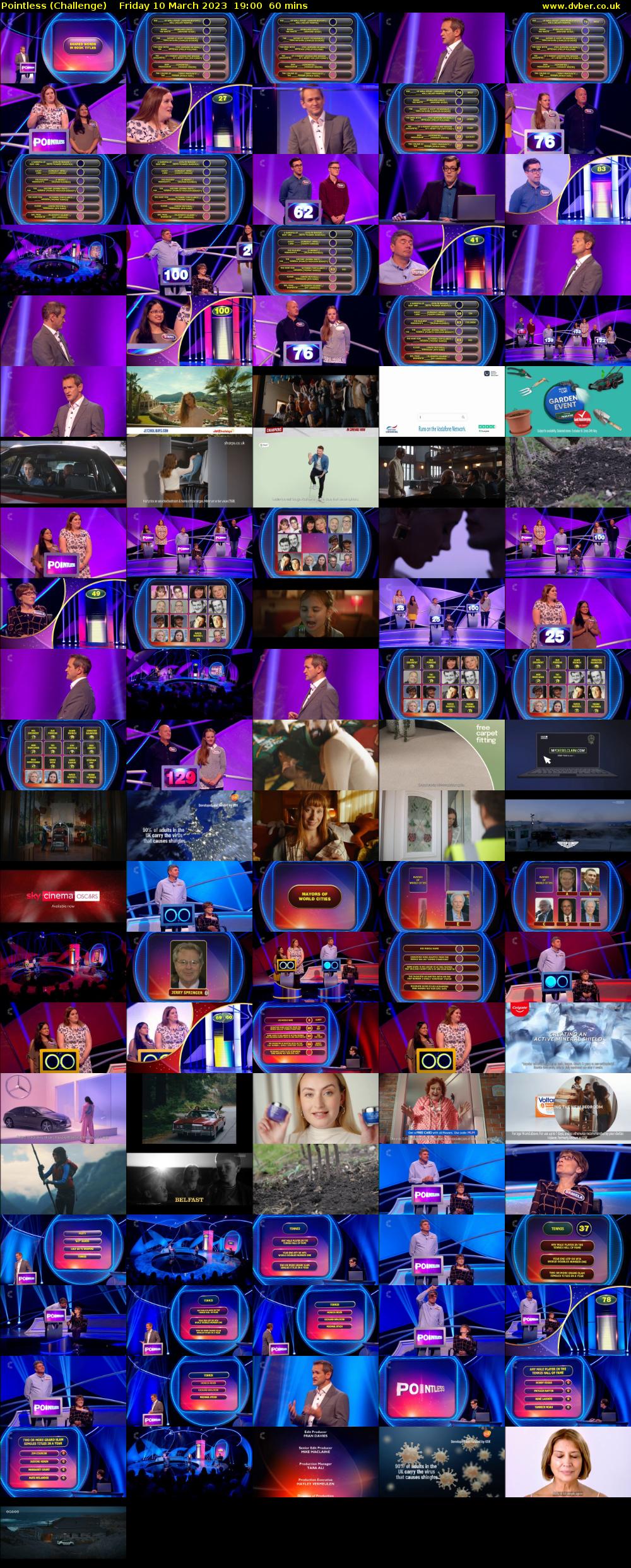 Pointless (Challenge) Friday 10 March 2023 19:00 - 20:00