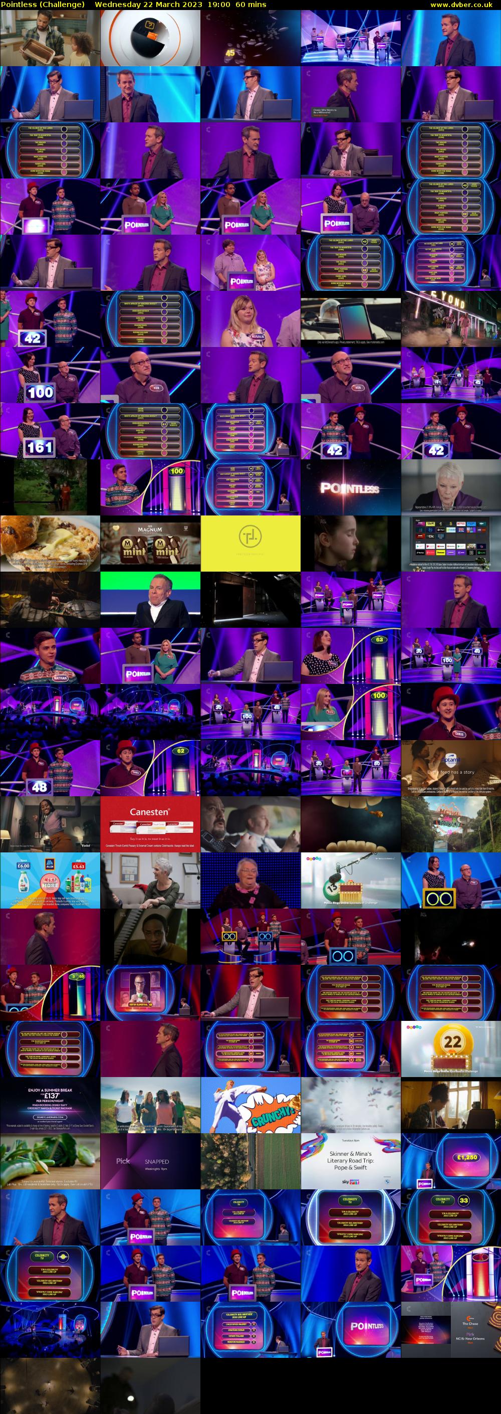 Pointless (Challenge) Wednesday 22 March 2023 19:00 - 20:00