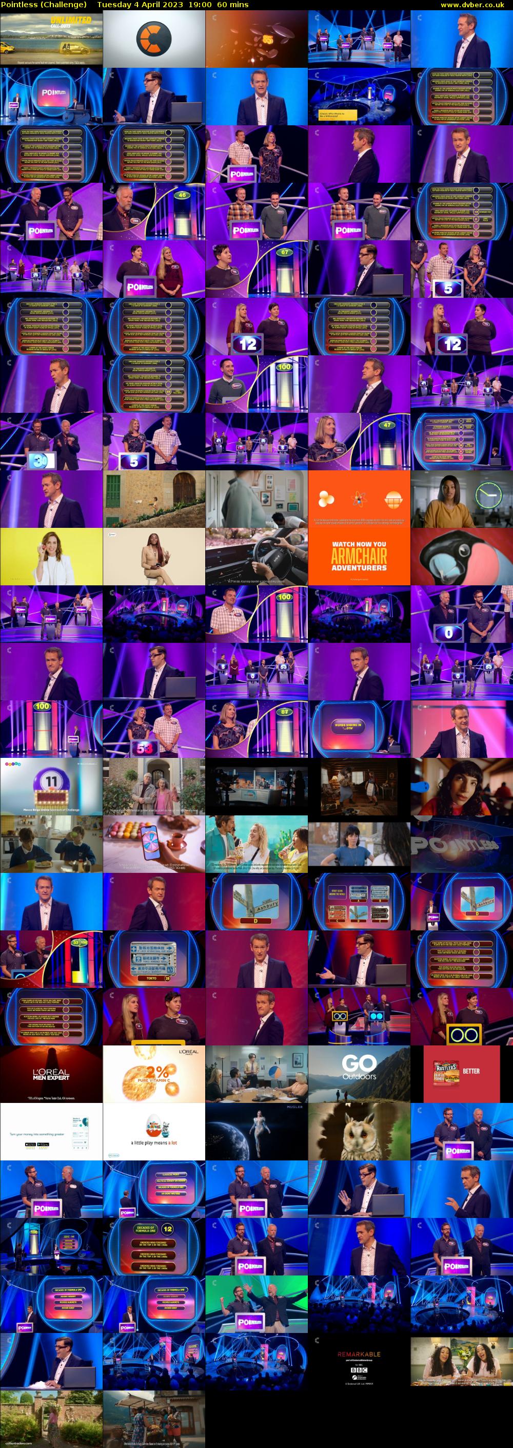 Pointless (Challenge) Tuesday 4 April 2023 19:00 - 20:00