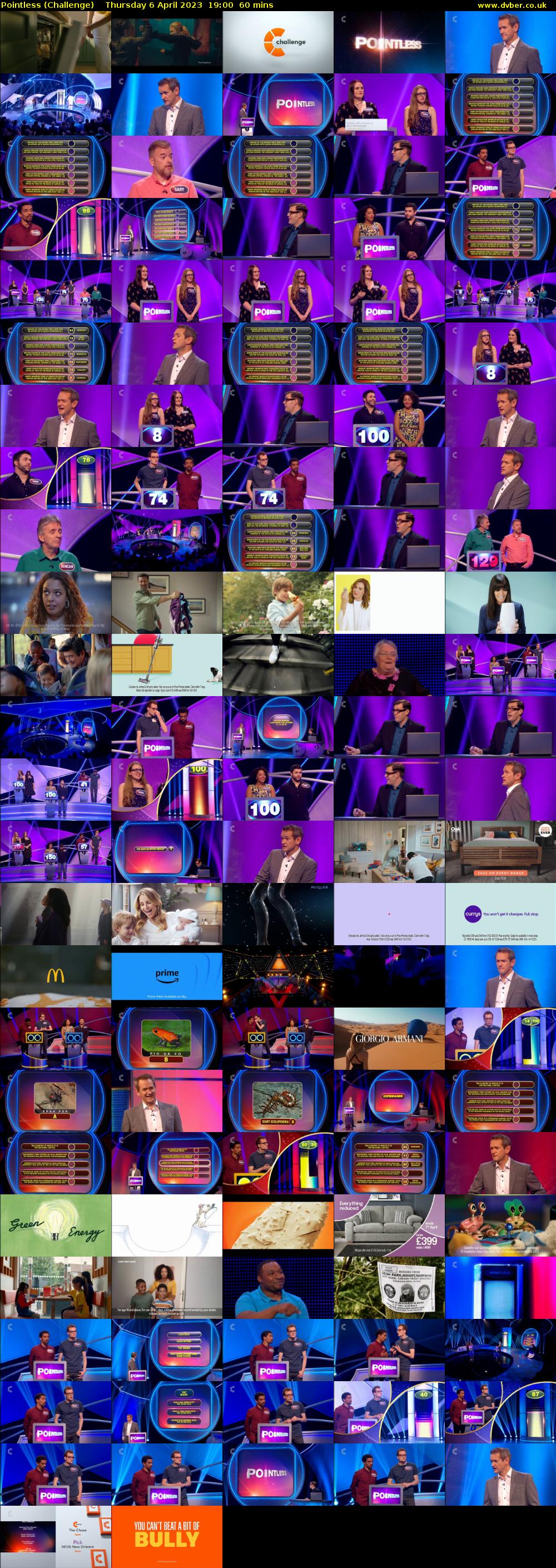 Pointless (Challenge) Thursday 6 April 2023 19:00 - 20:00