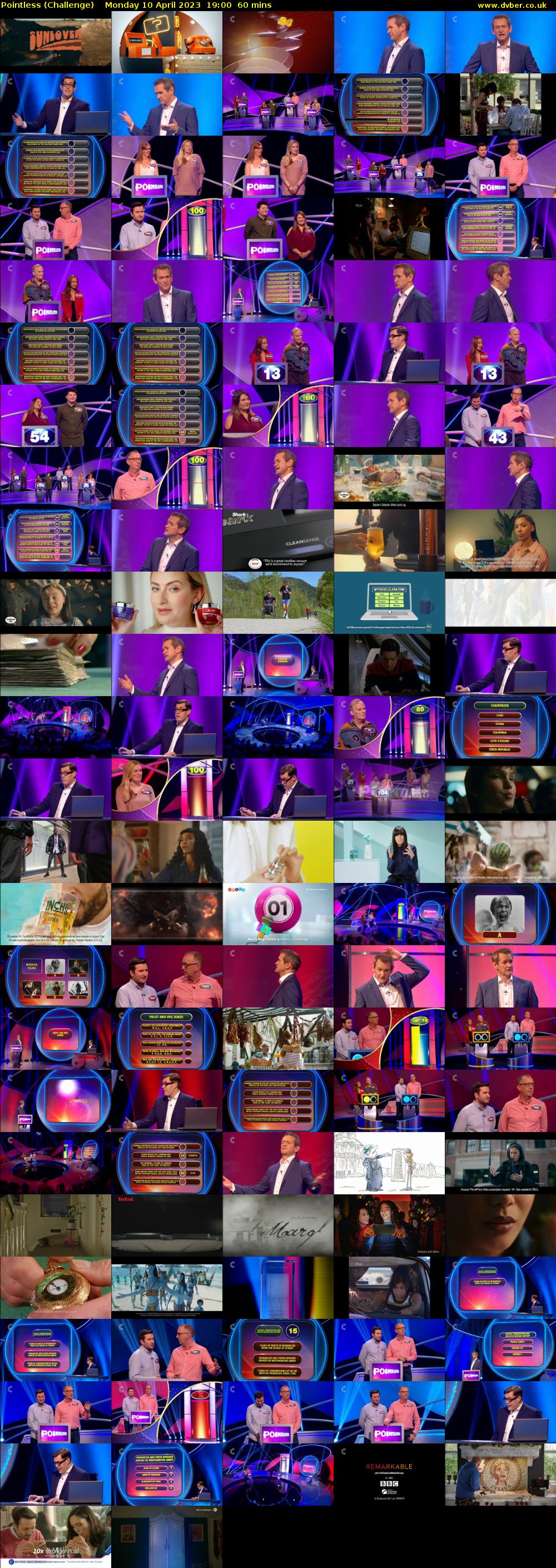 Pointless (Challenge) Monday 10 April 2023 19:00 - 20:00