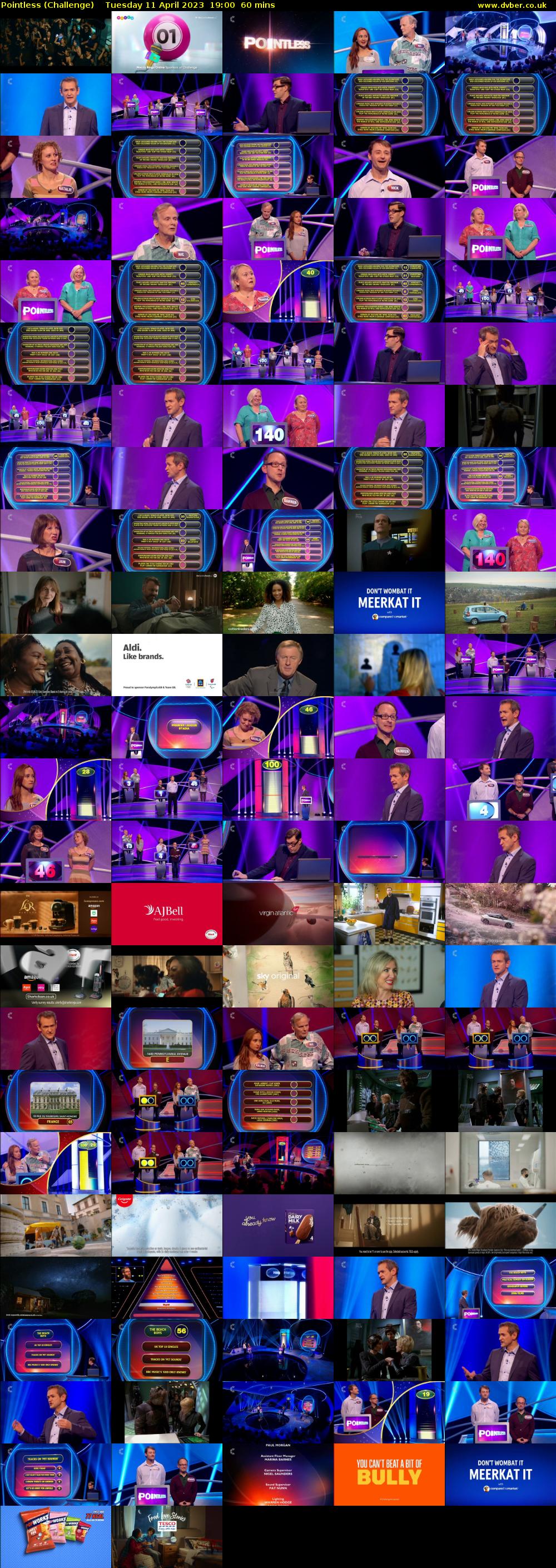 Pointless (Challenge) Tuesday 11 April 2023 19:00 - 20:00