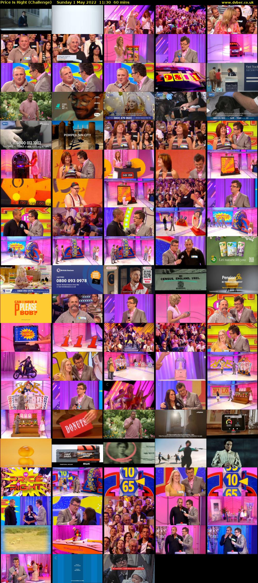 Price Is Right (Challenge) Sunday 1 May 2022 11:30 - 12:30