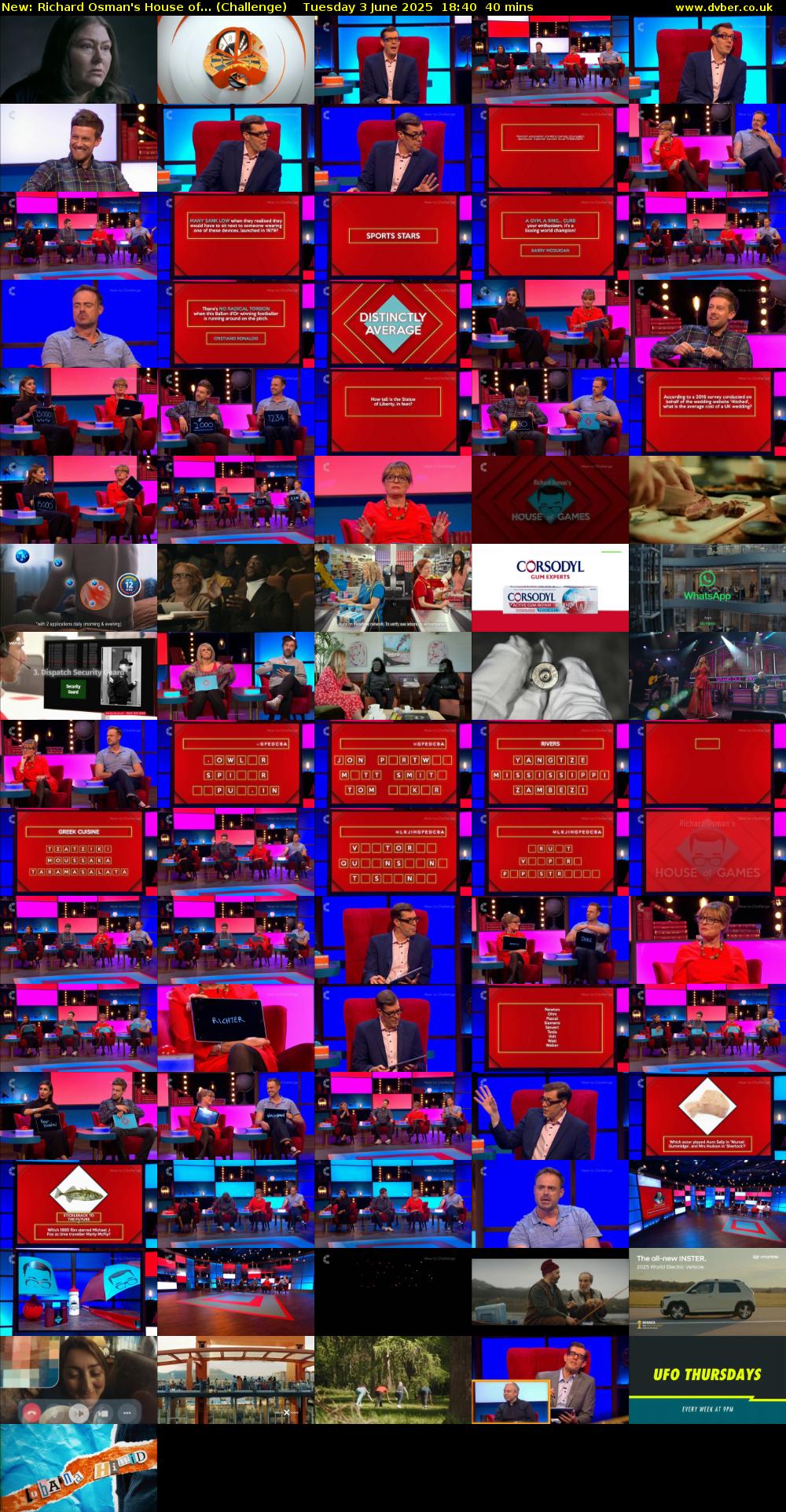 Richard Osman's House of... (Challenge) Tuesday 3 June 2025 18:40 - 19:20