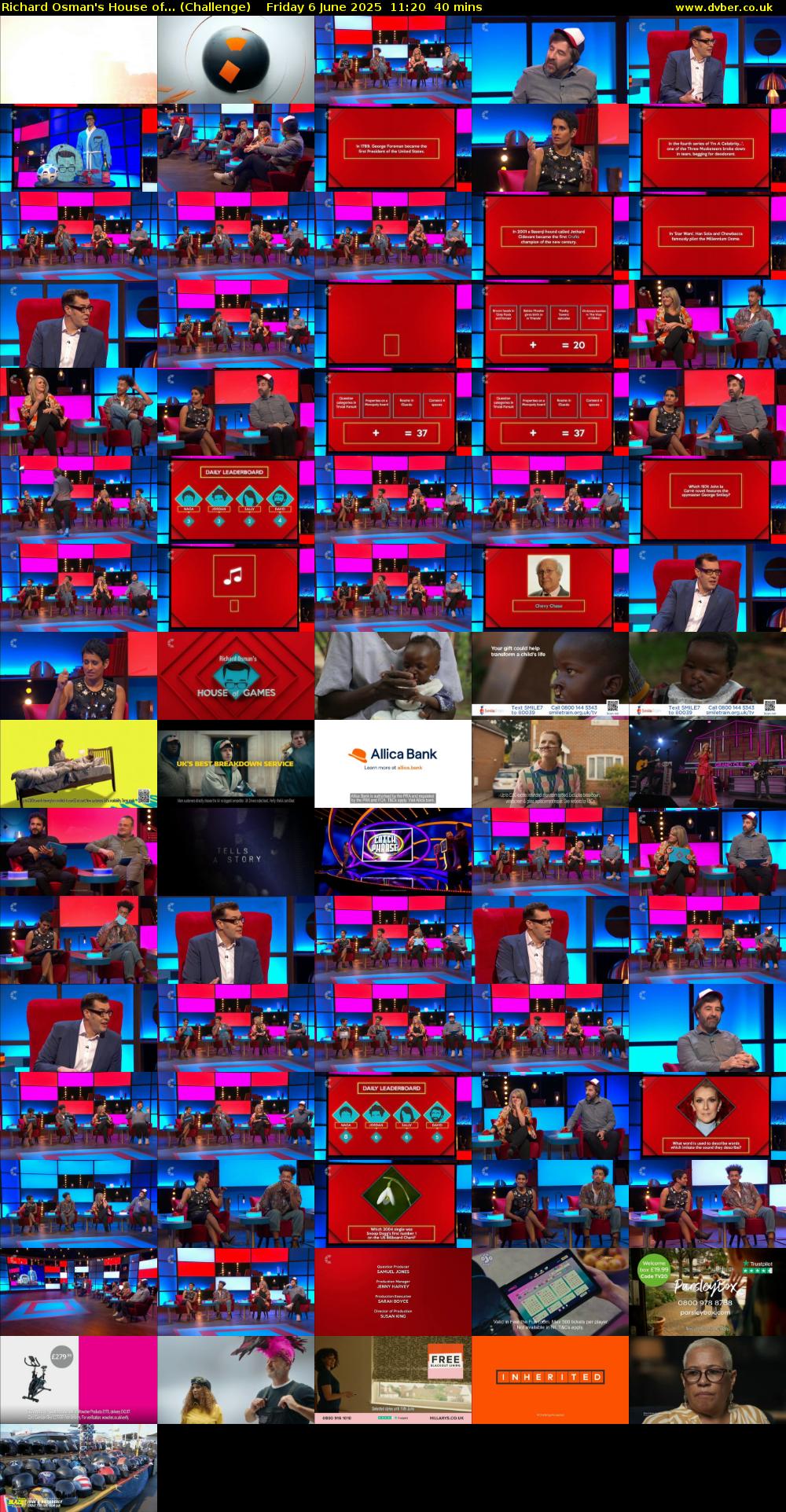Richard Osman's House of... (Challenge) Friday 6 June 2025 11:20 - 12:00