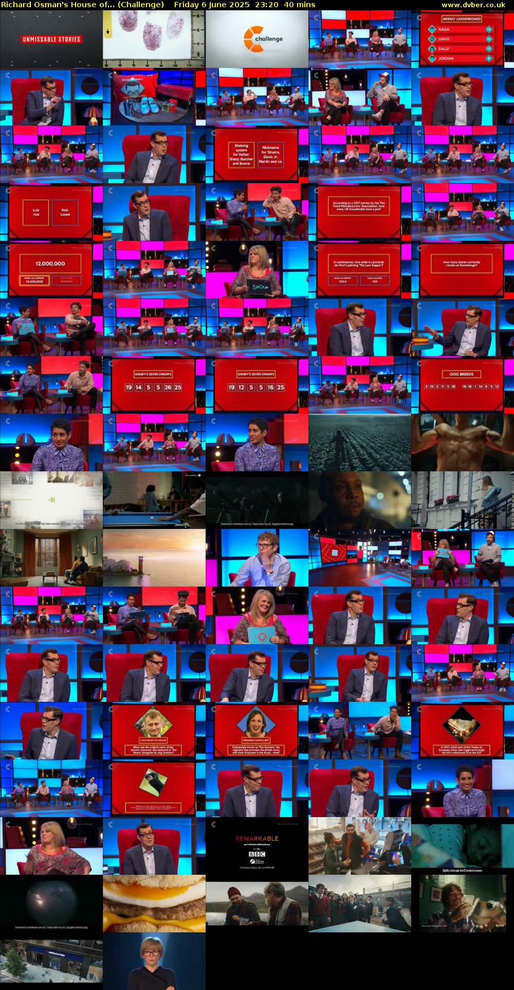 Richard Osman's House of... (Challenge) Friday 6 June 2025 23:20 - 00:00